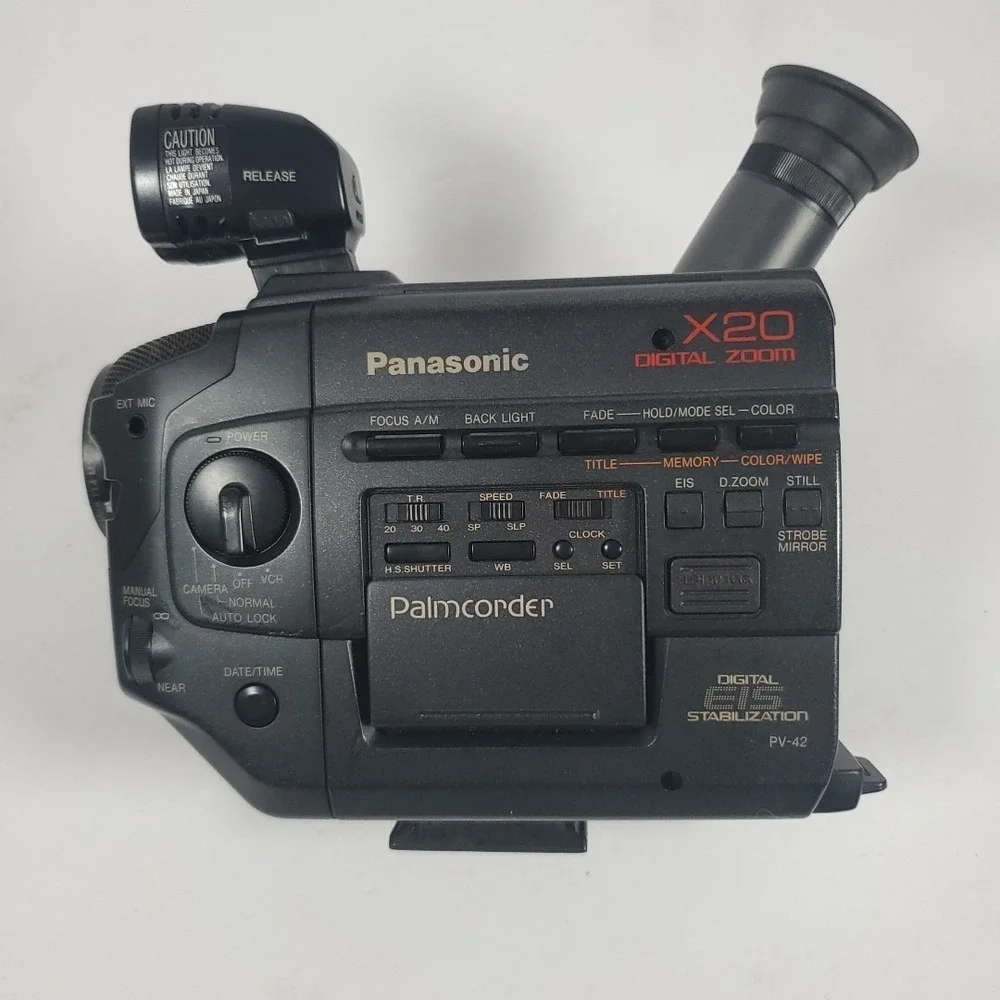 Panasonic Palmcorder-PV-42 As is For Parts Untested